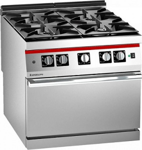 Плита 4 конфорочная 900 серии Angelo Po Icon 1N1FAGV газ