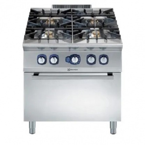 Плита 4 конфорочная 900 серии Electrolux E9GCGH4CGL 391004 ГАЗ
