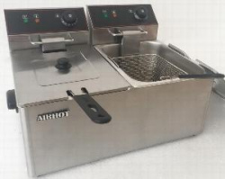 Купить фритюрница airhot ef4+4 на 8л, 4квт, настольн. электр. – цена от завода, доставка до двери | RuOborudovanie.ru