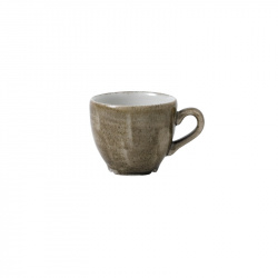 Купить чашка espresso 100мл stonecast patina, цвет antique taupe paatceb91 – цена от завода, доставка до двери | RuOborudovanie.ru