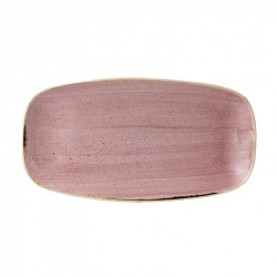 Купить блюдо прямоугольное chefs 35,5х18,9см, без борта, stonecast, цвет petal pink sppsxo141 – цена от завода, доставка до двери | RuOborudovanie.ru
