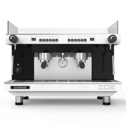 Кофемашина Sanremo Zoe Competition 2 гр. 220В автомат бело-чёрная – купить в RuOborudovanie.ru с доставкой до двери Купить кофемашина sanremo zoe competition 2 гр. 220в автомат бело-чёрная – цена от завода, доставка до двери | RuOborudovanie.ru