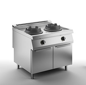 Плита газовая ВОК Apach Chef Line Slrwg109Os газовая 900 серии 
