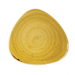 Тарелка мелкая треугольная 19,2СМ, без борта, Stonecast, цвет Mustard Seed Yellow Smsstr71 – купить в RuOborudovanie.ru с доставкой до двери Купить тарелка мелкая треугольная 19,2см, без борта, stonecast, цвет mustard seed yellow smsstr71 – цена от завода, доставка до двери | RuOborudovanie.ru