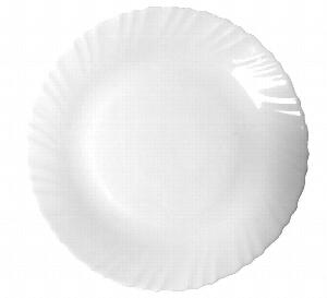 Тарелка десертная norma romantic 19см опаловое стекло (стеклокерамика)