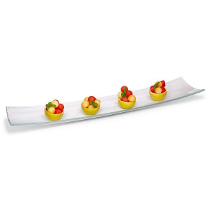 Набор емкостей для закусок Serveware 66Х15СМ, 3шт., Стекло, цвет прозрачный Gls016