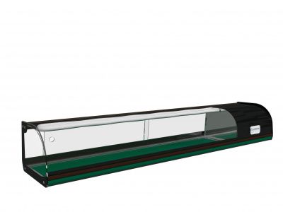 Витрина холодильная демонстрационная A37 Sm 1,0-1 Sushi (ВХСв-1,0 суши-кейс)