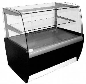 Витрина холодильная кондитерская K70 Vm 1,3-12 Light 0011-9005 (ВХСВ-1,3Д Carboma Mini) техно