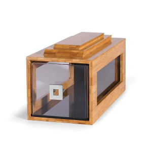 Диспенсер Bakery Bd106 бамбук/акрил для выпечки 20,3Х37,5см H19см