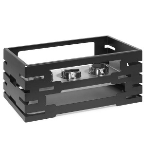 База для подогрева Multi-Chef 54,6Х34,3СМ H25,4См, сталь, цвет черный Sm195