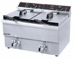 Купить фритюрница airhot ef12+12 с краном на 12л, 6.5квт, настольн. электр. – цена от завода, доставка до двери | RuOborudovanie.ru