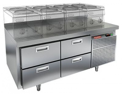 Стол охлаждаемый Hicold GN 22/TN LT под тепл.оборуд.(-2+10), 4 ящ, 1390х700х675 – купить в RuOborudovanie.ru с доставкой до двери Купить стол охлаждаемый hicold gn 22/tn lt под тепл.оборуд.(-2+10), 4 ящ, 1390х700х675 – цена от завода, доставка до двери | RuOborudovanie.ru