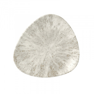 Тарелка мелкая треугольная 22,9СМ, без борта, цвет Stone Agate Grey, Studio Prints Stagtr91