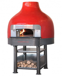 Печь для пиццы дровяная Morello Forni Lp180 Vulcano Mosaico