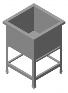 Ванна моечная T&T вмс-э/1-5,3/5,3