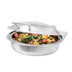Мармит-чафиндиш Rosseto Sm289 нерж.сталь без базы круглый Multi-Chef D42хH17см настольн. – купить в RuOborudovanie.ru с доставкой до двери Купить мармит-чафиндиш rosseto sm289 нерж.сталь без базы круглый multi-chef d42хh17см настольн. – цена от завода, доставка до двери | RuOborudovanie.ru