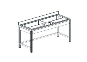 Стол разделочный для рыбы Apach Chef Line Ltpf177S2