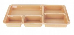 Купить поднос cambro с 5 отделениями пластик 26,8 х 36,5 х 3,3 см 1411cw133 – цена от завода, доставка до двери | RuOborudovanie.ru