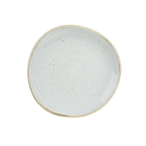 Тарелка мелкая "ВОЛНА" 21СМ, без борта, Stonecast, цвет Duck Egg Blue Sdesog81