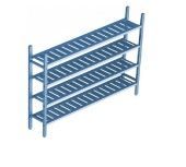 Стеллаж Polair Load.Me.Poly 18Al.4Pp40.18B базовая секция 4 яруса