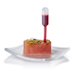 Набор емкостей для закусок Serveware 10Х10СМ, 24шт., Стекло, цвет прозрачный Gls011