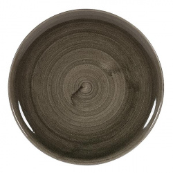 Тарелка мелкая D32,4См, без борта, Stonecast Patina, цвет Iron Black Paibev121 – купить в RuOborudovanie.ru с доставкой до двери Купить тарелка мелкая d32,4см, без борта, stonecast patina, цвет iron black paibev121 – цена от завода, доставка до двери | RuOborudovanie.ru