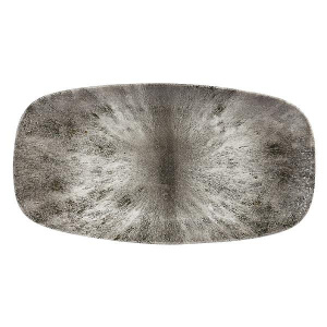Блюдо прямоугольное Chefs 35,5Х18,9СМ, без борта, цвет Stone Quartz Black, Studio Prints Stqbxo141
