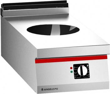Плита индукционная WOK настольная серии ICON9000 с 1 конфоркой  30 см Angelo Po 0N0VT1W