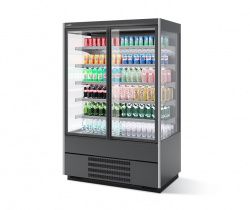 Комплект дверей Double Glass для витрины Berg 100