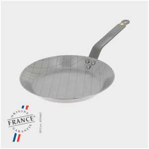 Сковорода для стейка D24См, белая сталь "Mineral B Element" 5616.24