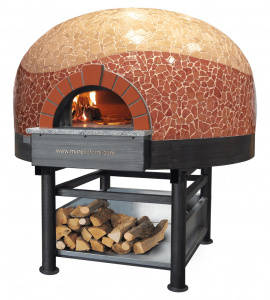 Печь для пиццы дровяная Morello Forni L75 Cupola Mosaico