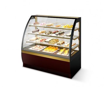 Витрина кондитерская Vete 130 шоколадля золотой глянец