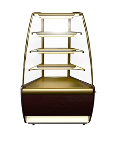 Витрина кондитерская Kayman K-Вк-45У бронза