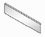 Плинтус для линии раздачи Emainox 8Zf11 8045157