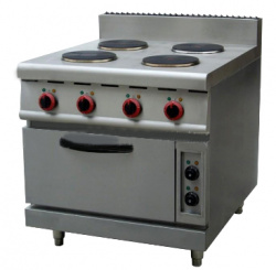 Плита электрическая Kocateq ZHTT4 c 4 конфорками с духовым шкафом, напольная – купить в RuOborudovanie.ru с доставкой до двери Купить плита электрическая kocateq zhtt4 c 4 конфорками с духовым шкафом, напольная – цена от завода, доставка до двери | RuOborudovanie.ru