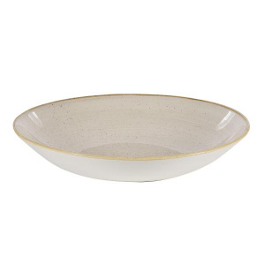 Тарелка глубокая 31СМ 2,4Л, без борта, Stonecast, цвет Nutmeg Cream Snmsplc21