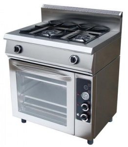 Плита газовая Grill Master Ф2ПДГ/600 с духовкой (2 профессиональные горелки класса Heavy Duty)