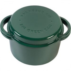 Духовка голландская зеленая Big Green Egg 117045 – купить в RuOborudovanie.ru с доставкой до двери Купить духовка голландская зеленая big green egg 117045 – цена от завода, доставка до двери | RuOborudovanie.ru