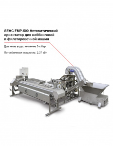 Ориентатор SEAC FPM-500 автоматический для потрошения рыбы 