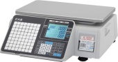 Весы торговые Cas CL3000J-15B (TCP-IP) с печатью этикеток (80мм) без стойки