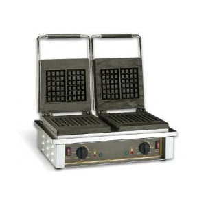Вафельница Roller Grill GED10 бельгийские 2зоны (2шт.100х170х22мм - чугун)