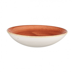 Купить тарелка глубокая 24,8см 1,13л, без борта, stonecast, цвет spiced orange ssosevb91 – цена от завода, доставка до двери | RuOborudovanie.ru