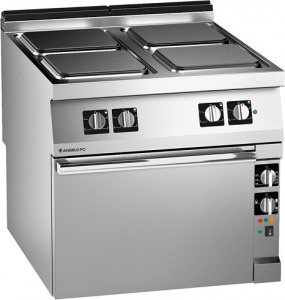 Плита 4 конфорочная 900 серии Angelo Po Icon 1N1Pe4Ev