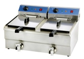 Фритюрница Kocateq BEF102V (2 ванны 10+10л) электрическая настольная – купить в RuOborudovanie.ru с доставкой до двери Купить фритюрница kocateq bef102v (2 ванны 10+10л) электрическая настольная – цена от завода, доставка до двери | RuOborudovanie.ru