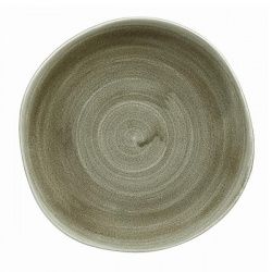 Тарелка мелкая "ВОЛНА" 21СМ, без борта, Stonecast Patina, цвет Burnished Green Pabgog81 – купить в RuOborudovanie.ru с доставкой до двери Купить тарелка мелкая "волна" 21см, без борта, stonecast patina, цвет burnished green pabgog81 – цена от завода, доставка до двери | RuOborudovanie.ru