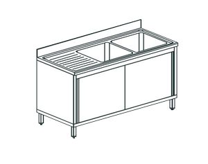 Ванна моечная Apach Chef Line L2S186-54Lwsd