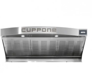 Зонт вытяжной для печи для пиццы Cuppone Michelangelo Kml635 As
