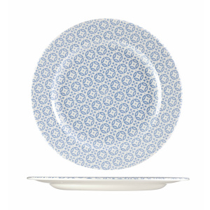 Тарелка мелкая 27,6СМ Moresque Prints, цвет Moresque Blue Mqblvp581