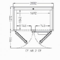 Камера расстоечная Pavailler Cf 68 2 Cp 60X80 2двери/2тележки – купить в RuOborudovanie.ru с доставкой до двери Купить камера расстоечная pavailler cf 68 2 cp 60x80 2двери/2тележки – цена от завода, доставка до двери | RuOborudovanie.ru