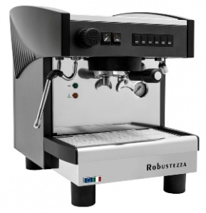 Кофемашина Robustezza St1E/ черная+высокая группа 1ф, автомат 